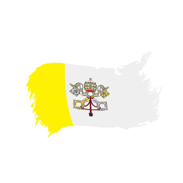 Bandeira do Vaticano, ilustração vetorial —  Vetores de Stock