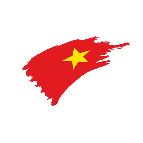 Прапор В'єтнаму, Векторні ілюстрації — стоковий вектор