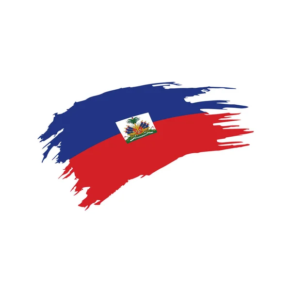 Flaga Haiti, ilustracji wektorowych — Wektor stockowy