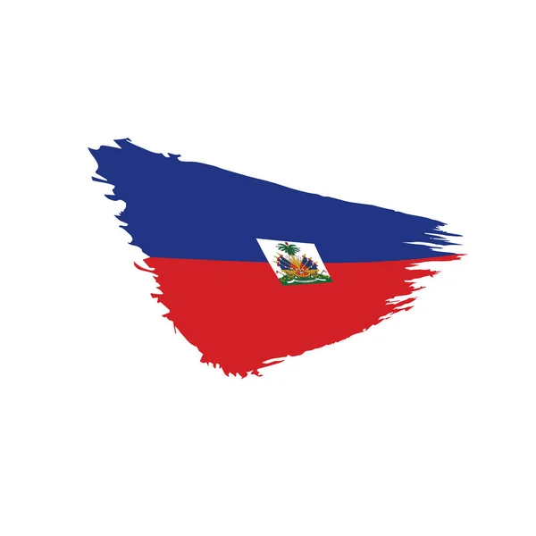 Флаг Гаити, векторная иллюстрация — стоковый вектор