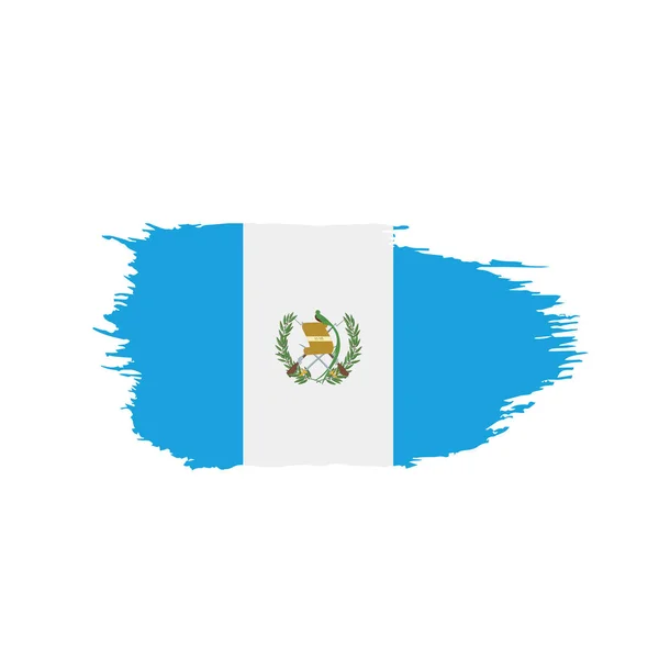 Σημαία της Γουατεμάλας, εικονογράφηση διάνυσμα — Διανυσματικό Αρχείο