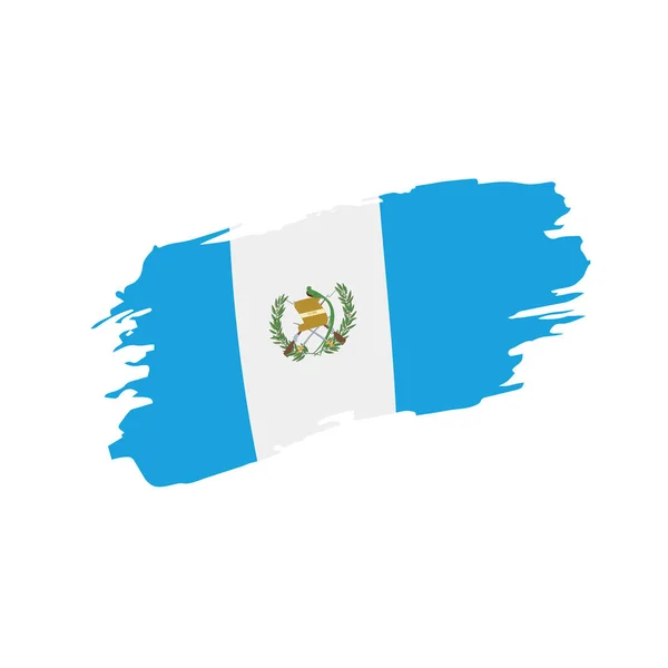 Bandeira da Guatemala, ilustração vetorial —  Vetores de Stock