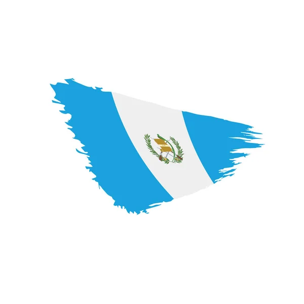 Guatemala flag, vector illustration — Stock Vector