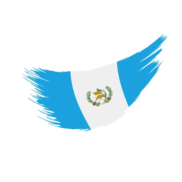 Bandeira da Guatemala, ilustração vetorial — Vetor de Stock