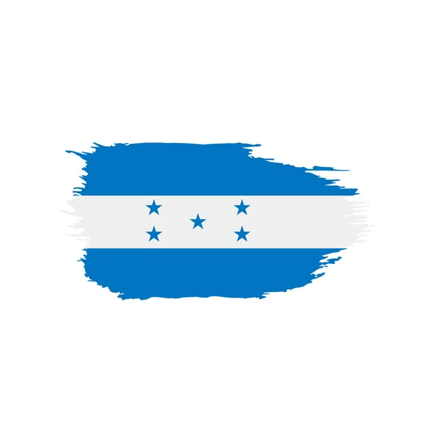 Honduras bayrağı, vektör illüstrasyonu — Stok Vektör