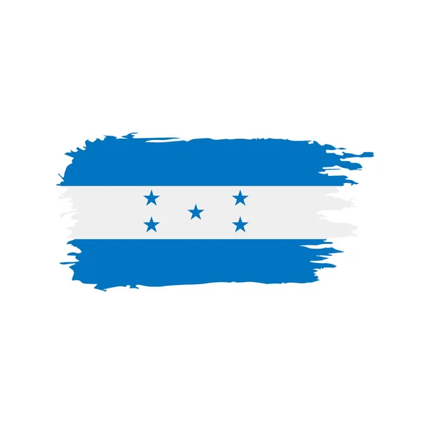 洪都拉斯国旗，矢量图解 — 图库矢量图片
