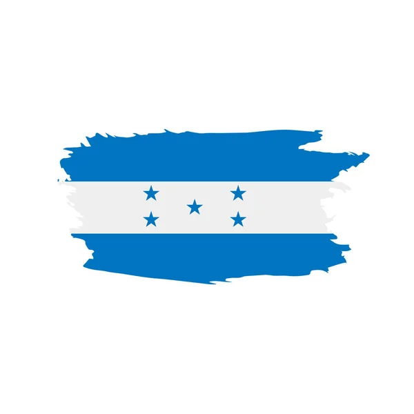 Honduras bayrağı, vektör illüstrasyonu — Stok Vektör