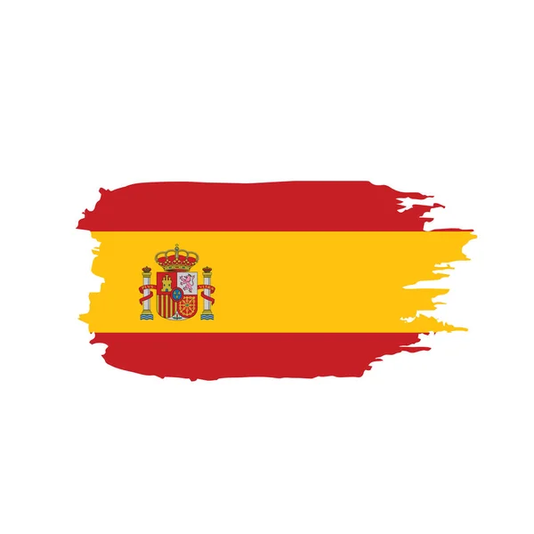 Bandera de España, ilustración vectorial — Archivo Imágenes Vectoriales