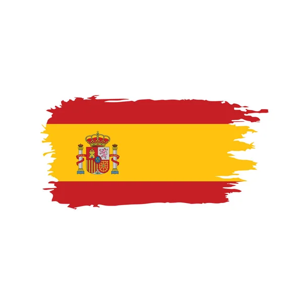 Bandera de España, ilustración vectorial — Archivo Imágenes Vectoriales