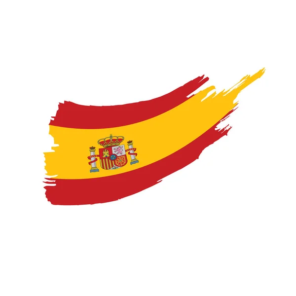 Bandera de España, ilustración vectorial — Archivo Imágenes Vectoriales