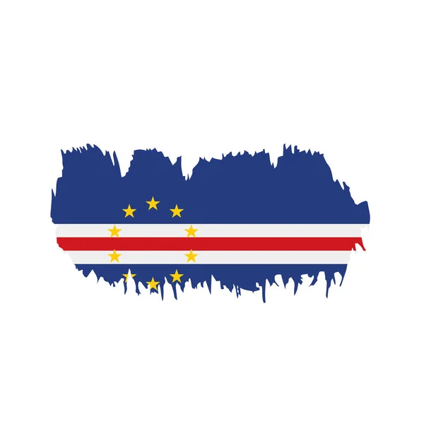 Прапор Кабо-Верде, Векторні ілюстрації — стоковий вектор