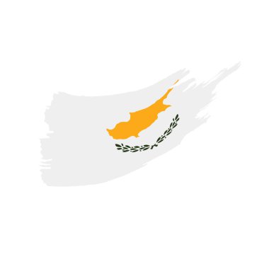 Kıbrıs bayrağı, vektör çizim