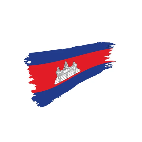 Прапор Камбоджі, Векторні ілюстрації — стоковий вектор