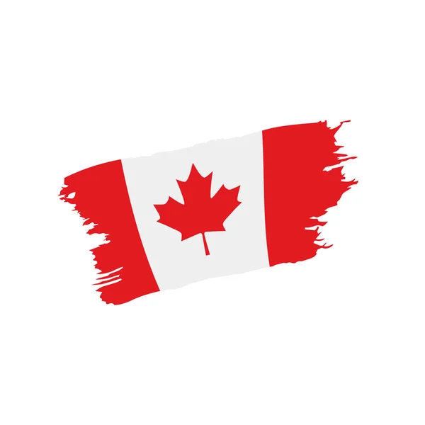 Bandera de Canadá, ilustración vectorial — Archivo Imágenes Vectoriales