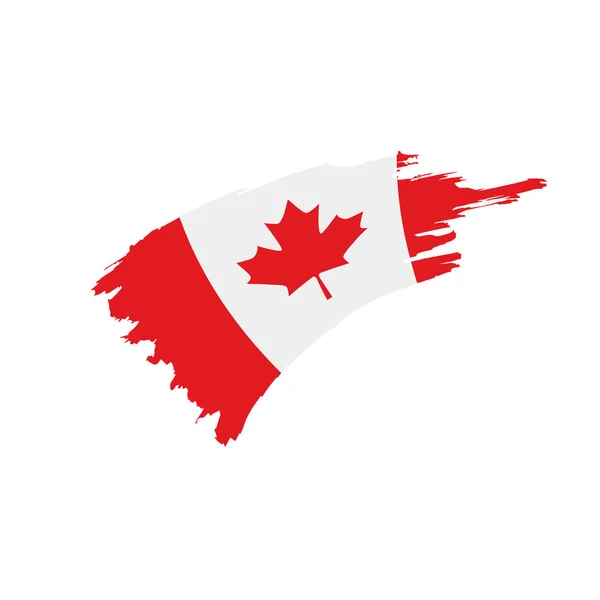Прапор Канади, ілюстрація векторна — стоковий вектор