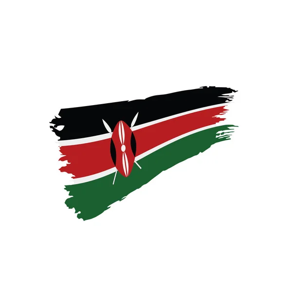 Прапор Кенії, Векторні ілюстрації — стоковий вектор