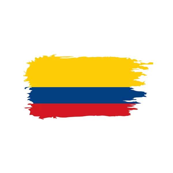 Прапор Колумбії, Векторні ілюстрації — стоковий вектор