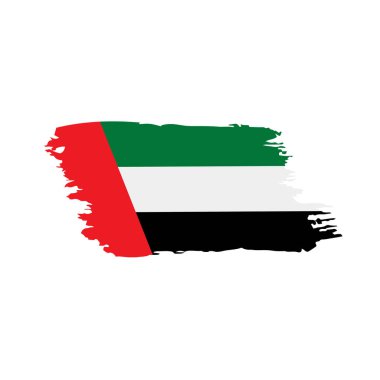 Birleşik Arap Emirlikleri bayrağı, vektör çizim