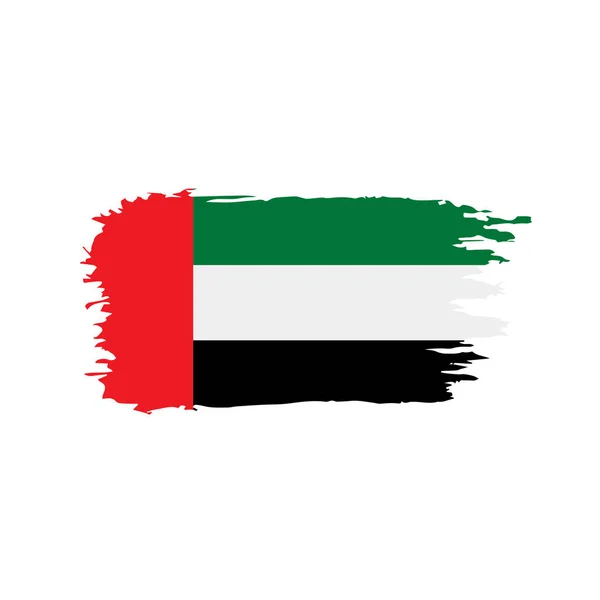 Vereinigte arabische Emirate Flagge, Vektorillustration — Stockvektor