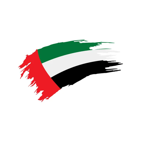 Drapeau des Émirats arabes unis, illustration vectorielle — Image vectorielle