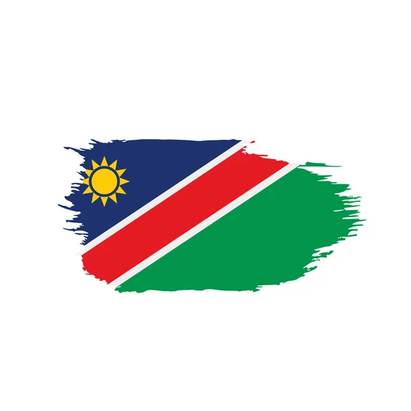 Namibia bandera, ilustración vectorial — Archivo Imágenes Vectoriales