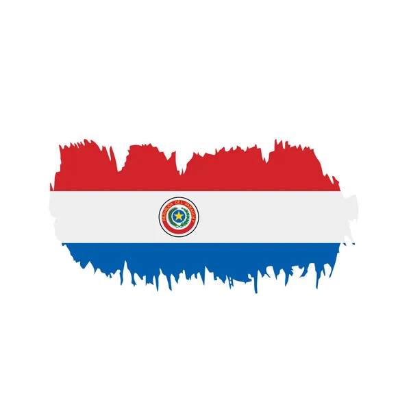 Flagge Paraguays, Vektorillustration — Stockvektor