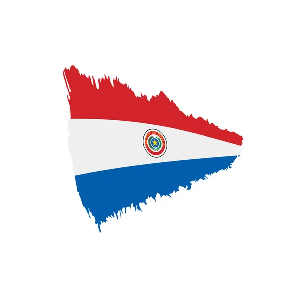 Flagge Paraguays, Vektorillustration — Stockvektor