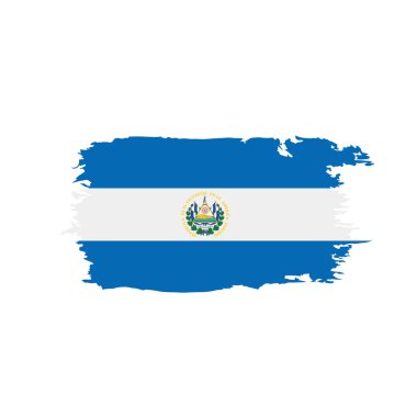 Salvador bayrak, vektör çizim