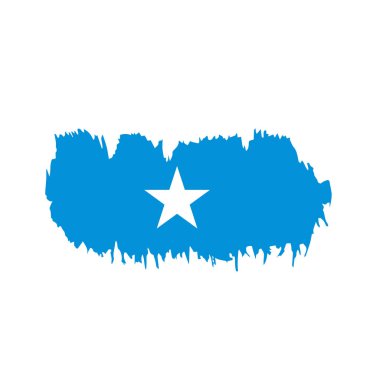 Somali bayrağı, vektör çizim