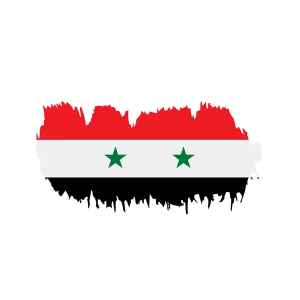 Syria flag, vector illustration — Stock Vector