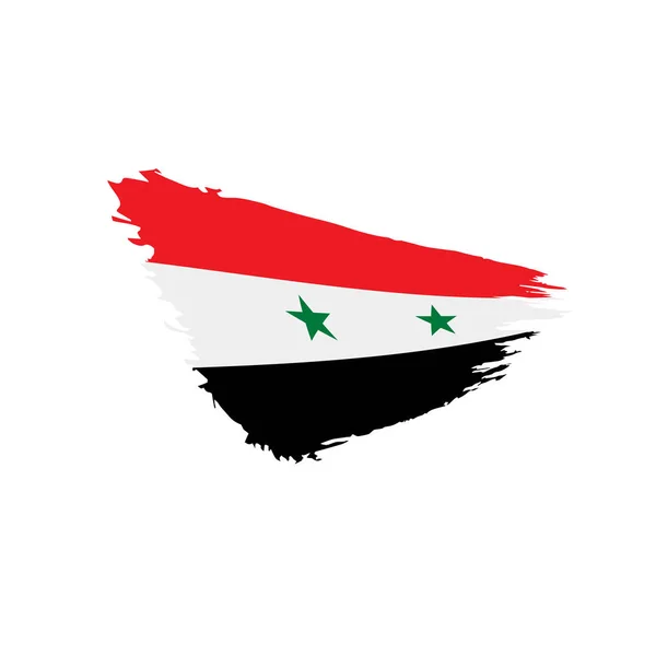 Syria flag, vector illustration — Stock Vector