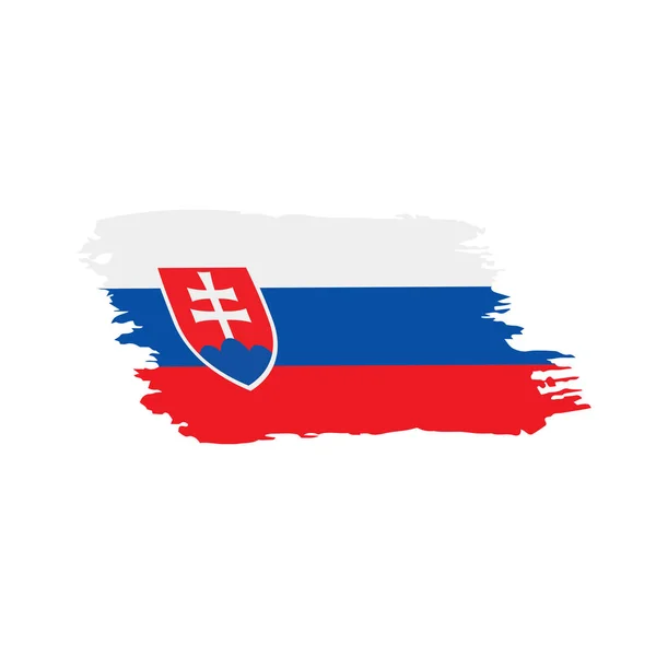 Flaga Słowacji, ilustracji wektorowych — Wektor stockowy