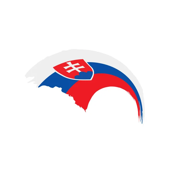 Прапор Словаччини, Векторні ілюстрації — стоковий вектор