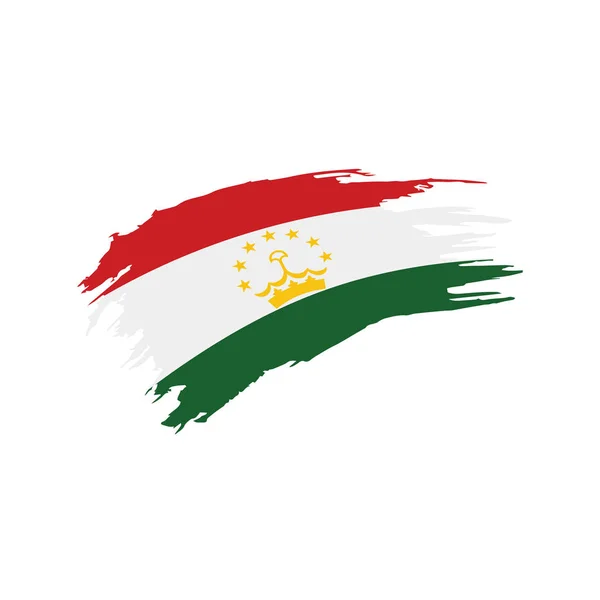 Tádžikistán vlajka, vektorové ilustrace — Stockový vektor