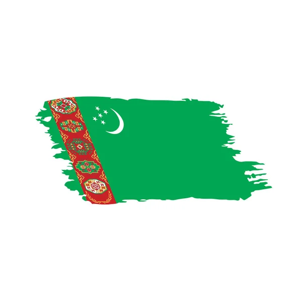 Прапор Туркменістану, Векторні ілюстрації — стоковий вектор