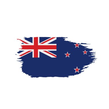 Yeni Zelanda bayrağı, vektör çizim