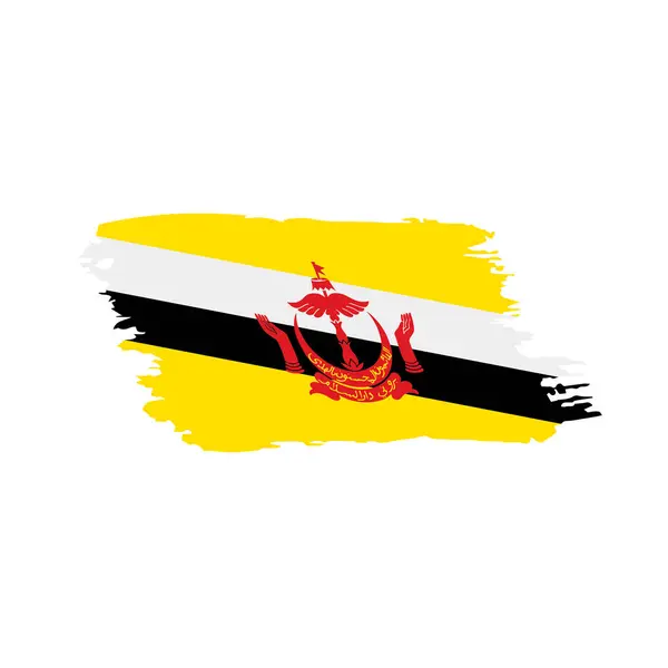 Bandera, ilustración vectorial sobre fondo blanco — Vector de stock