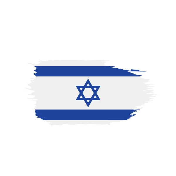 Bandera de Israel, ilustración vectorial — Archivo Imágenes Vectoriales