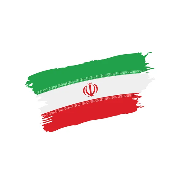 イランの国旗、ベクトル イラスト — ストックベクタ