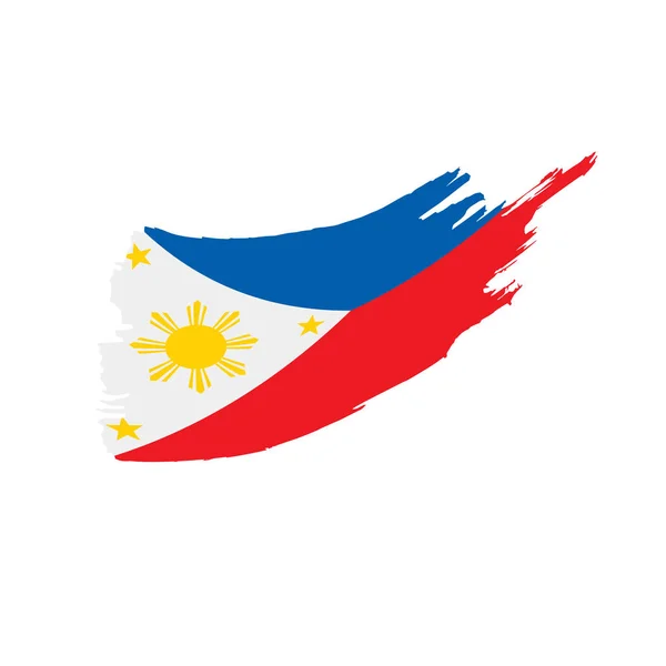 Прапор Філіппін, Векторні ілюстрації — стоковий вектор