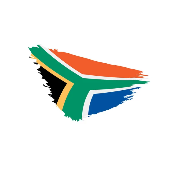 Vlajka Jižní Afrika, vektorové ilustrace — Stockový vektor