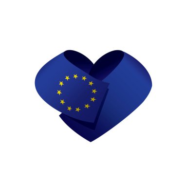 Avrupa Birliği bayrağı, vektör illüstrasyonu