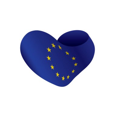 Avrupa Birliği bayrağı, vektör illüstrasyonu