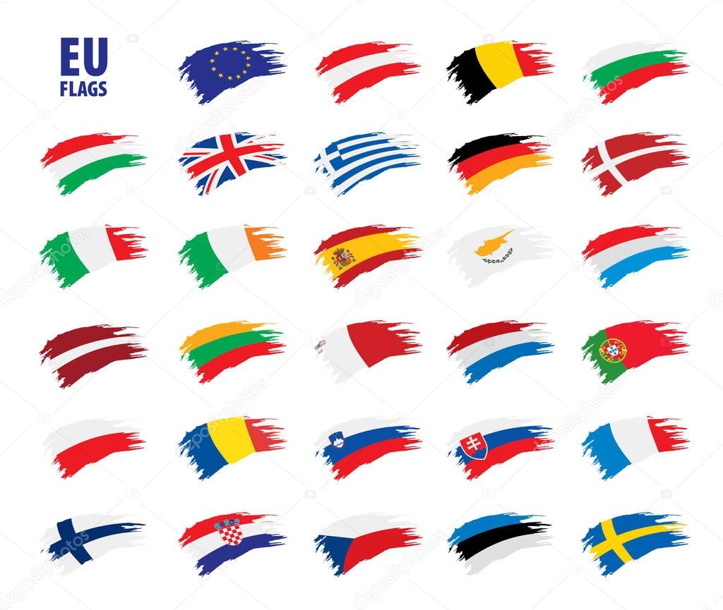 flags of the european union