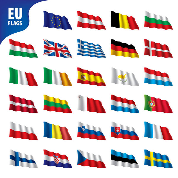 flags of the european union