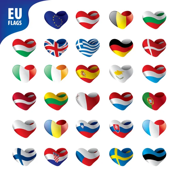 Europeiska unionens flagga — Stock vektor