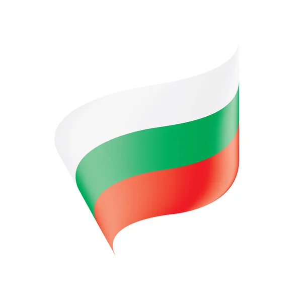 Bulgaria flag, vector illustration — Stock Vector