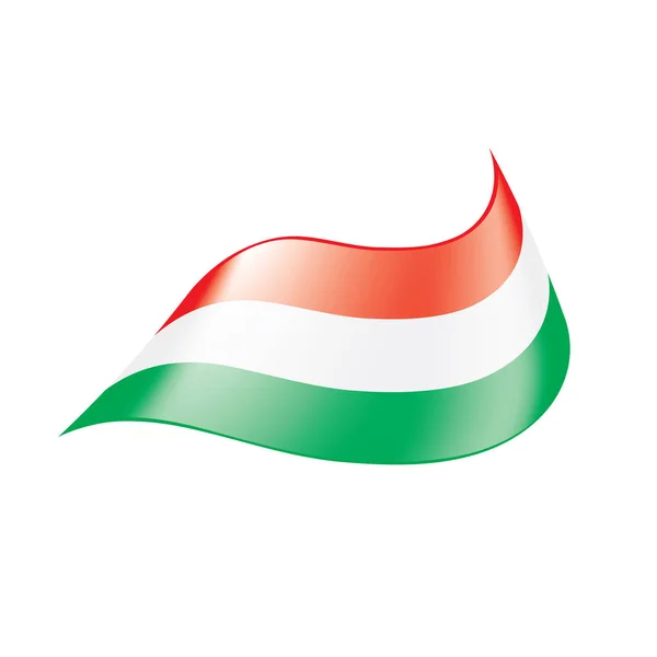 Σημαία της Ουγγαρίας, εικονογράφηση φορέας — Διανυσματικό Αρχείο