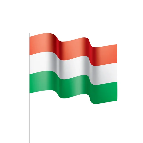 Hungary flag, vector illustration — Stock Vector