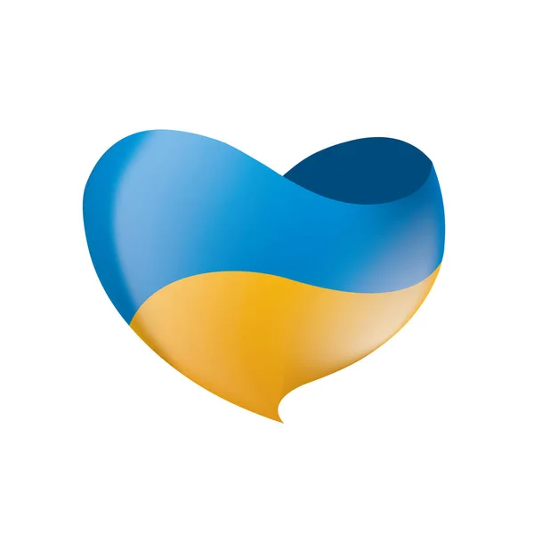 Σημαία της Ουκρανίας, εικονογράφηση φορέας — Διανυσματικό Αρχείο